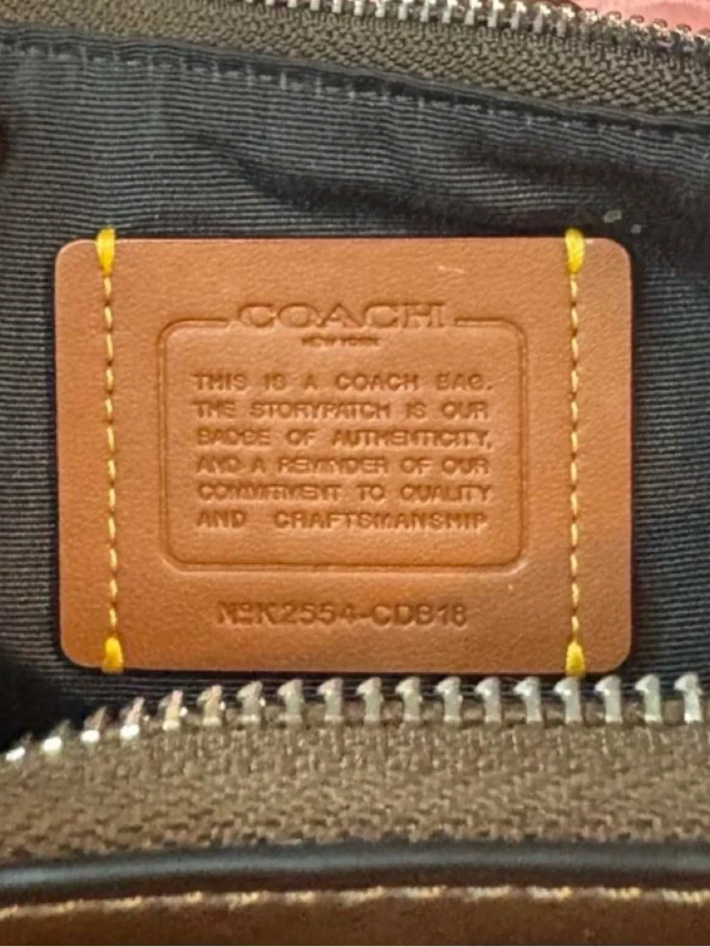 Coach compact shoulder
